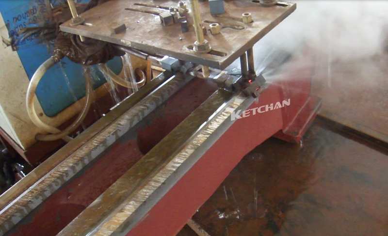 Induction Harden Machine Guide Rails With Induction Heating 2