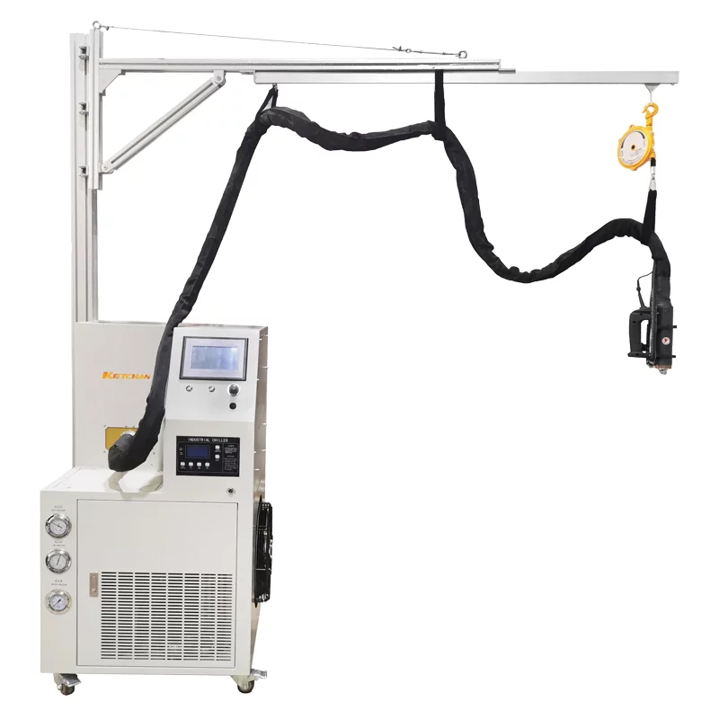 Portable Induction Welding Machine 1 jpg KETCHAN Induction Induction Brazing of Copper Tube to Copper Bracket