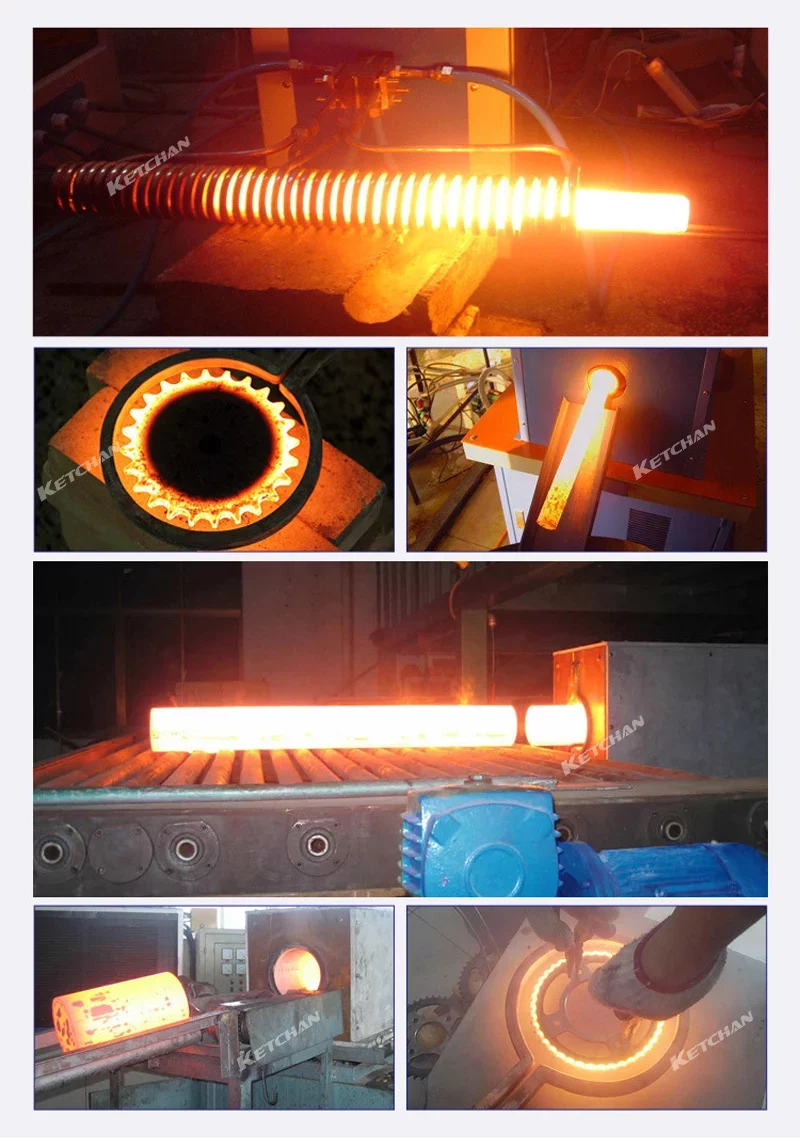 Induction Rod Forging Furnace application 1 jpg webp The Leading Induction Heating Machine Manufacturer Induction Rod Forging Furnace