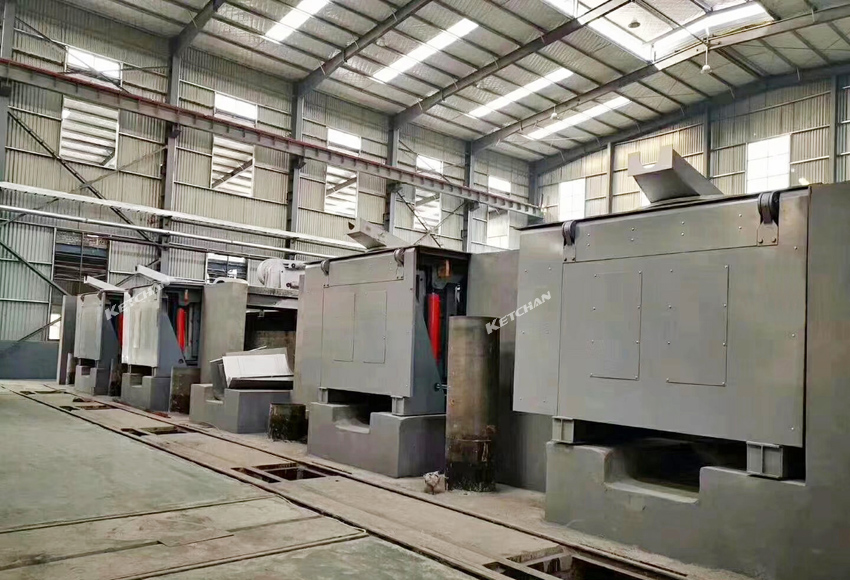 hydraulic tilting melting furnace 3 The Leading Induction Heating Machine Manufacturer Hydraulic Tilting Melting Furnace