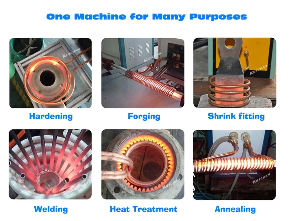 RF Induction Heating Equipment applications jpg webp KETCHAN Induction RF Induction Heating Equipment