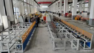 Wind power bolt Induction Hardening Tempering production line 1 jpg KETCHAN Induction Induction Tempering (with pictures, videos, applications)