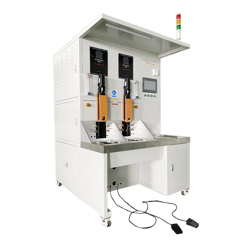 Double stations induction brazing machine 2 jpg KETCHAN Induction Products