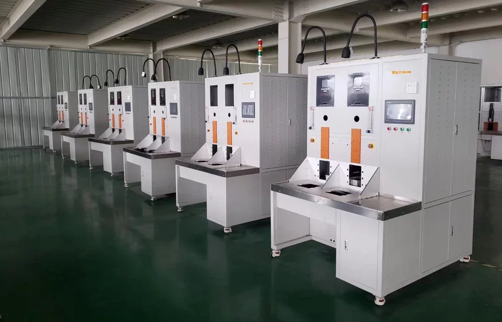 Double stations induction brazing machine 9 1 jpg webp The Leading Induction Heating Machine Manufacturer Double Stations Induction Brazing Machine
