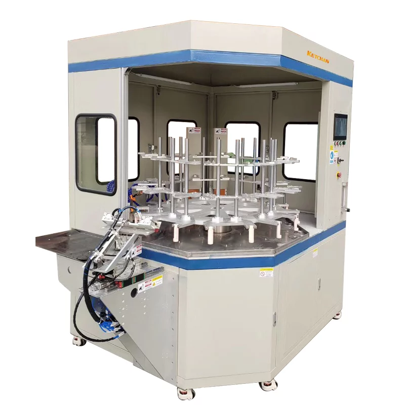 Turntable induction brazing machine 2 jpg The Leading Induction Heating Machine Manufacturer Products
