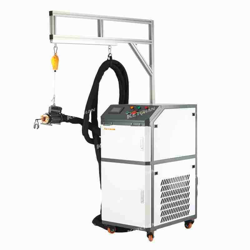 30KW hand held induction heating all in one machine 1 KETCHAN Induction Delivery Of 30KW hand-held induction heating all-in-one machine ordered by American customer