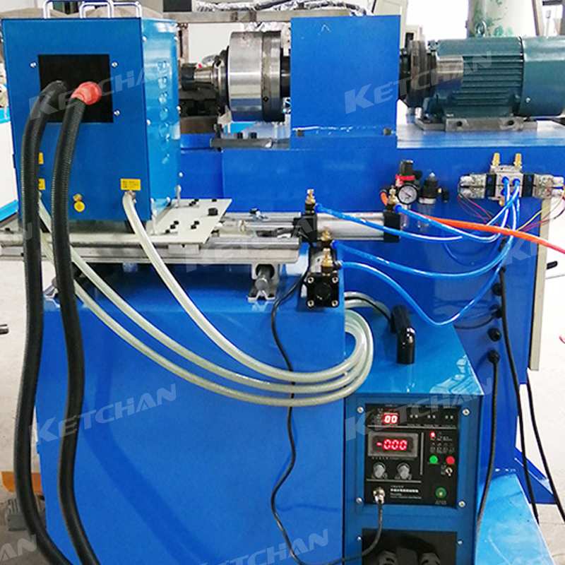 Pipe end automatic induction sealing closing machine 3