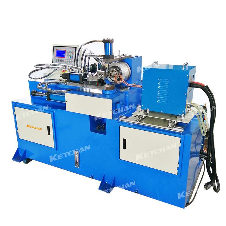 Pipe end automatic induction sealing closing machine 4