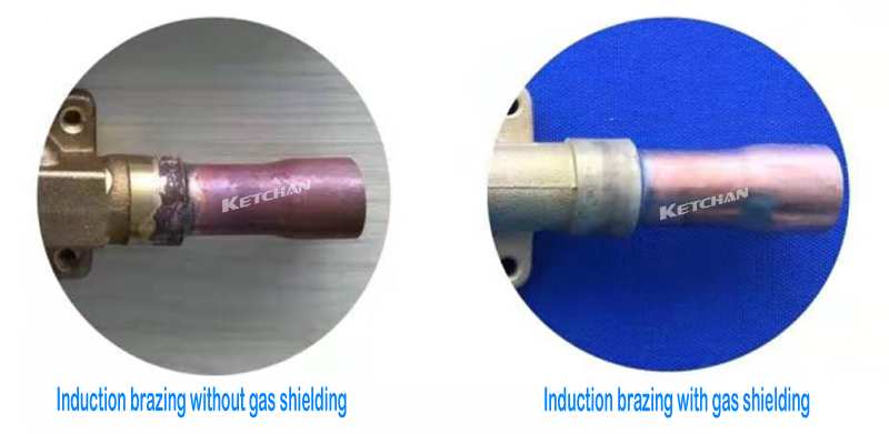 Why use gas shielding for high frequency induction brazing 1