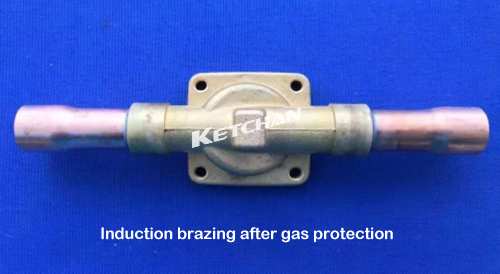 Why use gas shielding for high frequency induction brazing 2