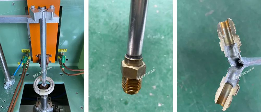 Induction Brazing Copper to Aluminum 2