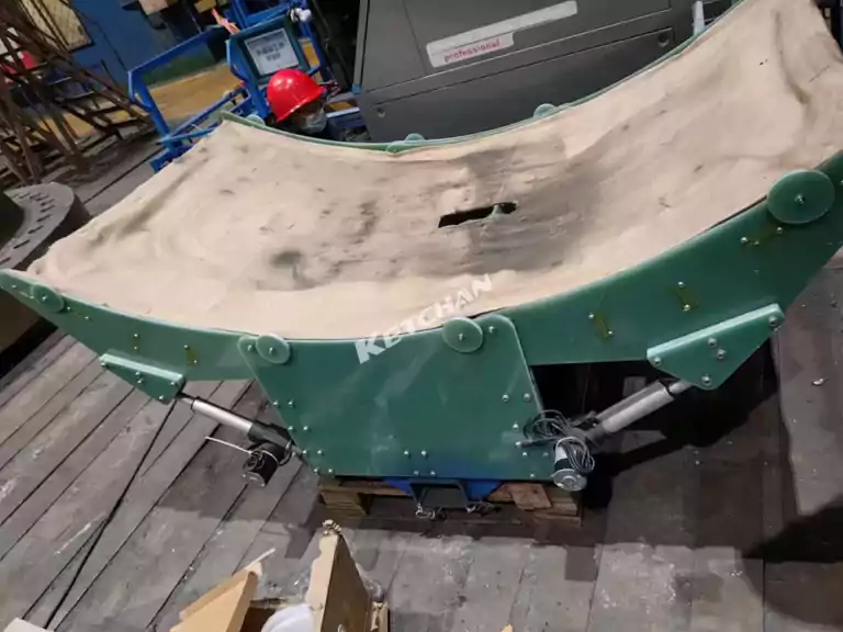 回転式大型鋼円筒熱処理場(1)