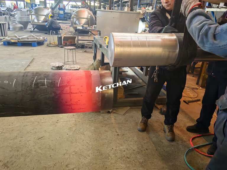 Induction Shrink Fitting of Heavy Duty Roller Shaft1